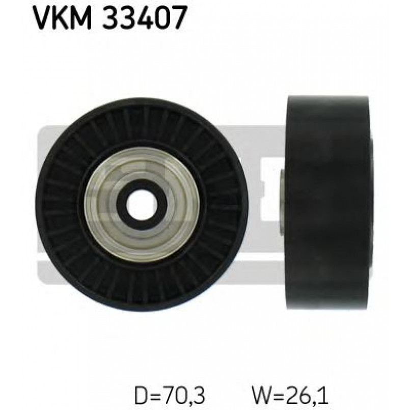 VKM 33407 SKF Ролик модуля натягувача ременя